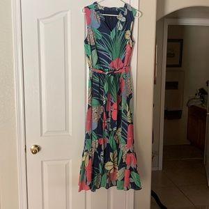 Gorgeous Multi color dress by Talbots size 10
